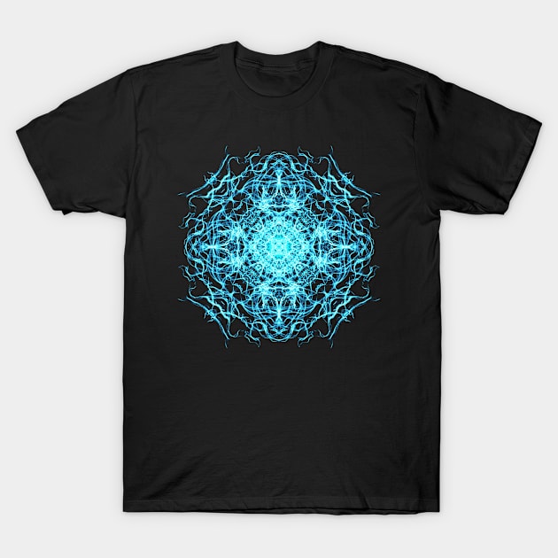 Lighting mandala T-Shirt by melcu